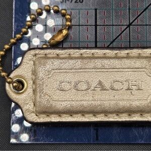 Coach Gold Hangtag